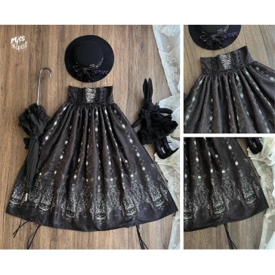 Miss Point Moonlight Homecoming Skirt(Reservation/6 Colours/Full Payment Without Shipping)